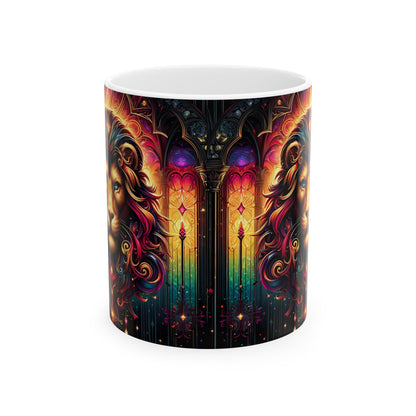 LEO Ceramic Mug, (11oz, 15oz)