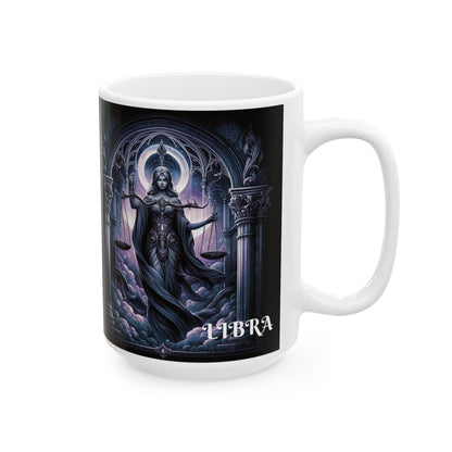LIBRA GOTHIC Ceramic Mug, (11oz, 15oz)
