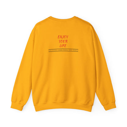 Unisex Heavy Blend™ Crewneck Sweatshirt ENJOY YOUR LIFE
