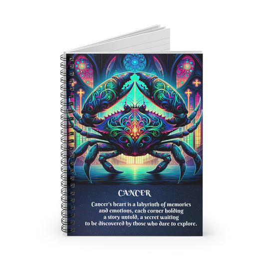 CANCER Spiral Notebook - Ruled Line