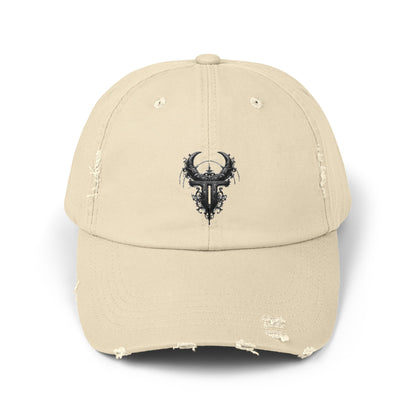 TAURUS Unisex Distressed Cap