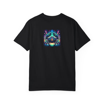 ZODIAC SIGN CANCER Unisex Garment-Dyed T-shirt