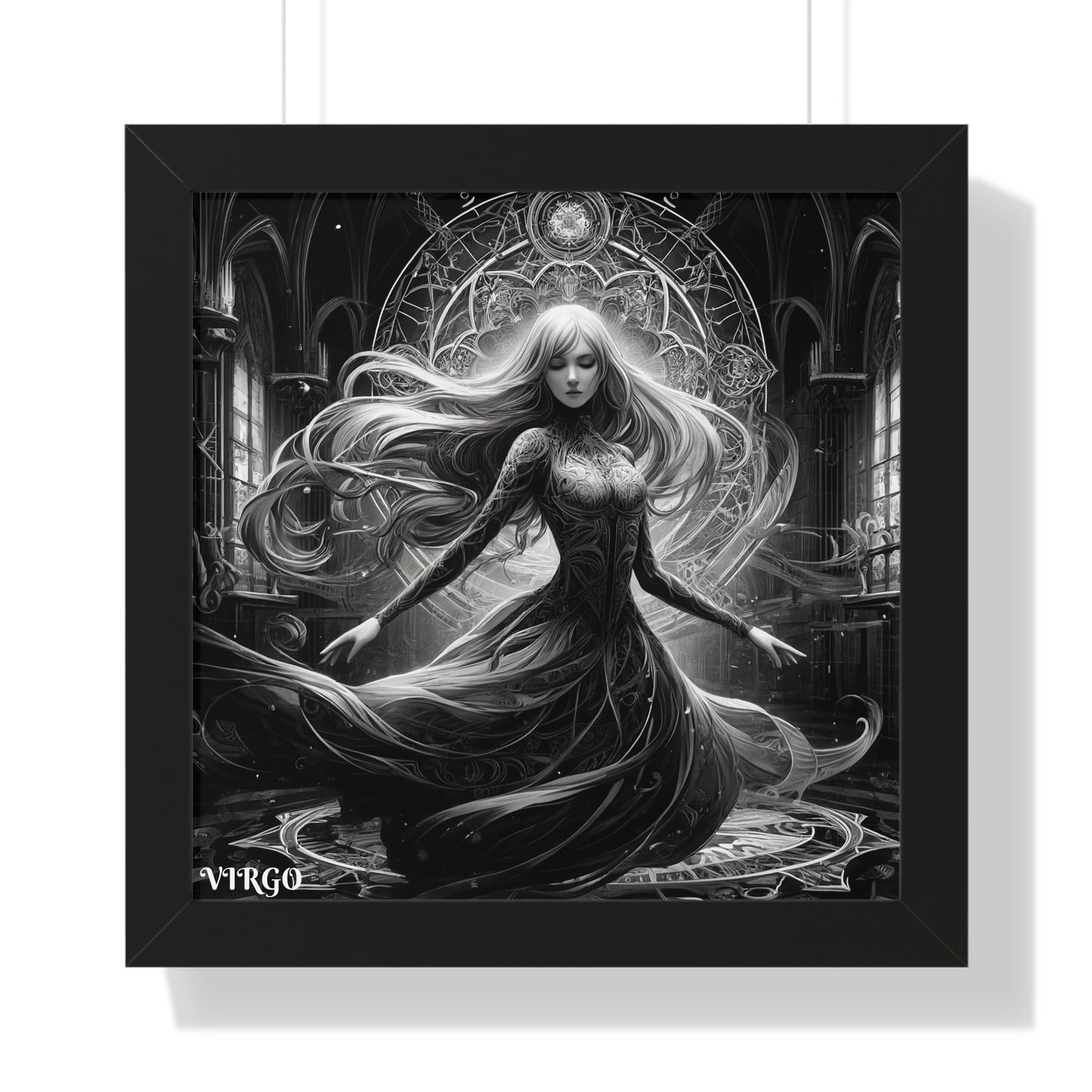 VIRGO Framed Vertical Poster