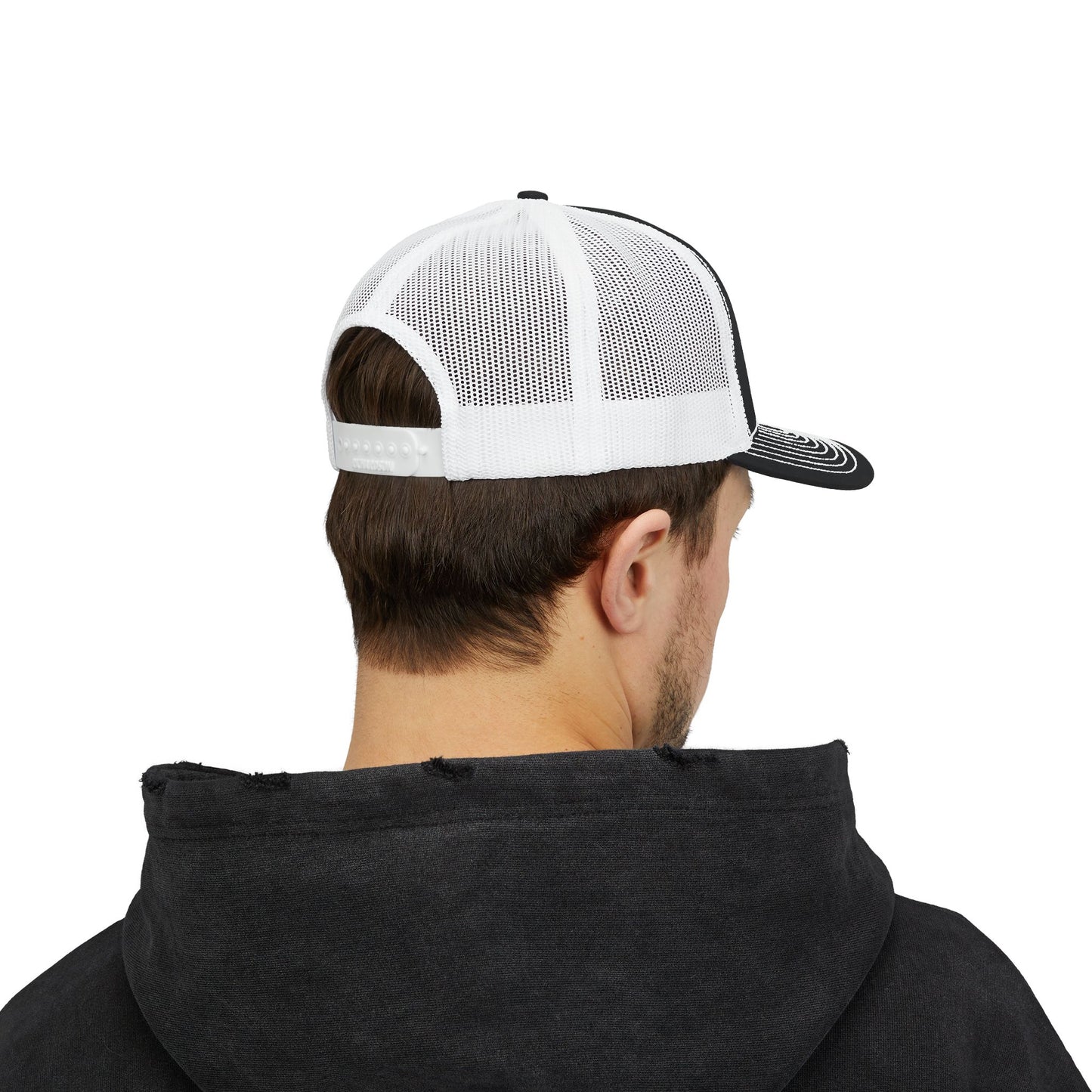 Snapback Trucker Cap Enjoy Your Life white