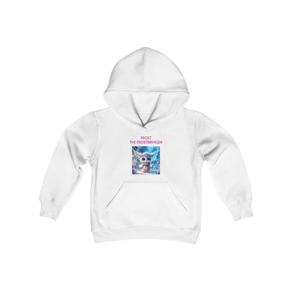Youth Heavy Blend Hooded Sweatshirt Frost the Frostbringer