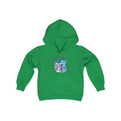 Youth Heavy Blend Hooded Sweatshirt Frost the Frostbringer