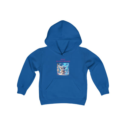 Youth Heavy Blend Hooded Sweatshirt Frost the Frostbringer