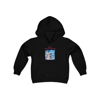 Youth Heavy Blend Hooded Sweatshirt Frost the Frostbringer