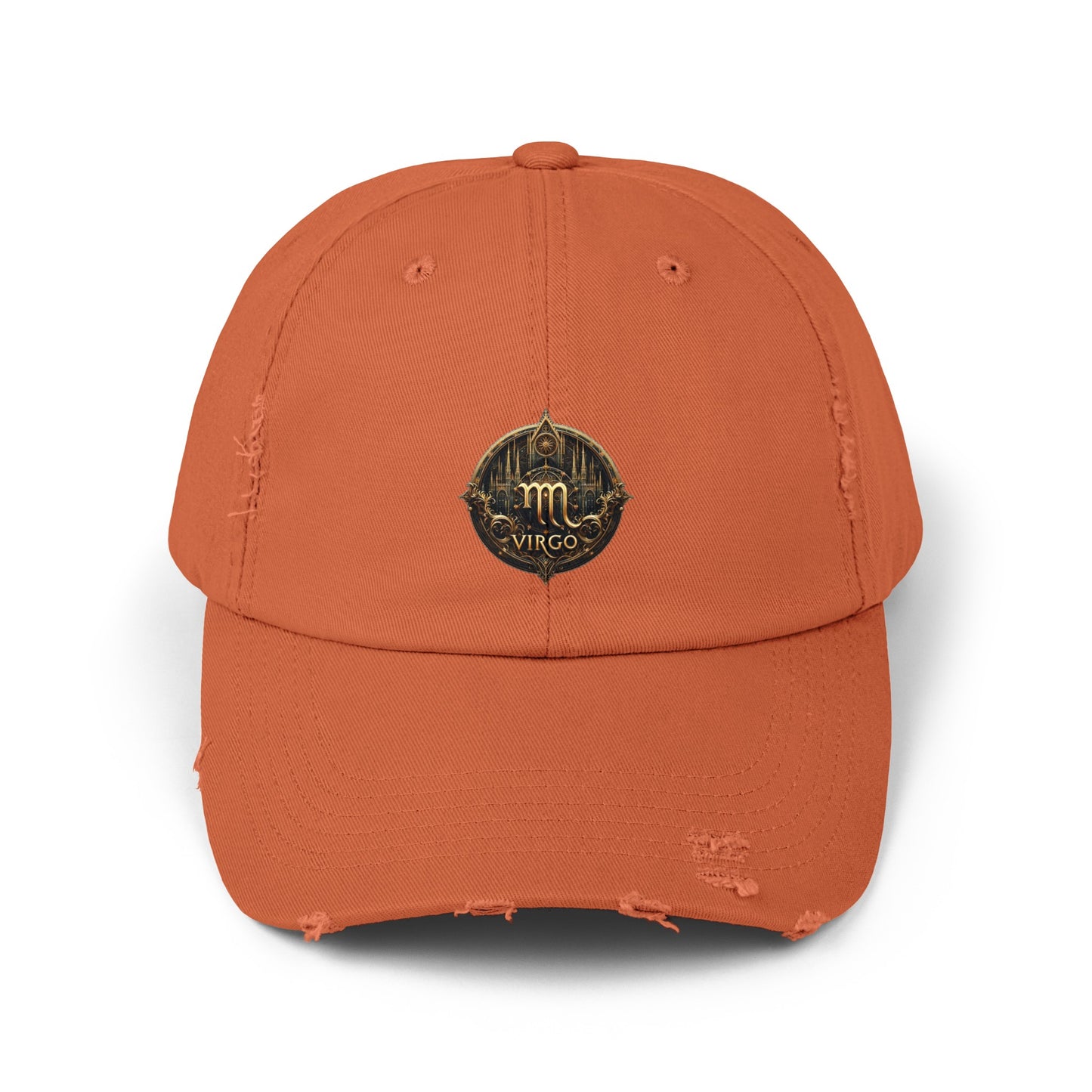 VIRGO Unisex Distressed Cap