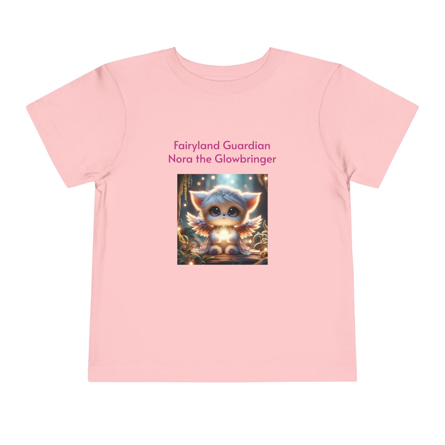 Toddler Short Sleeve Tee Nora the Glowbringer