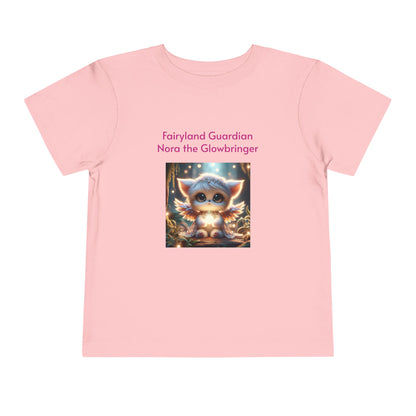 Toddler Short Sleeve Tee Nora the Glowbringer
