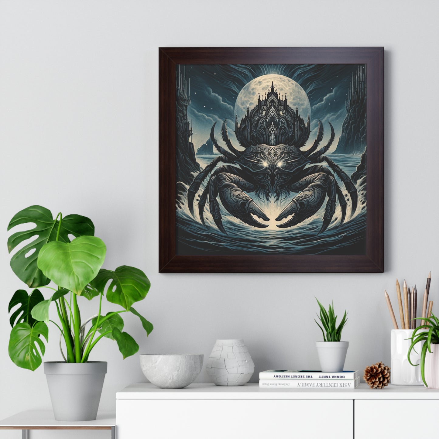 ZODIAC SIGN Framed Vertical Poster