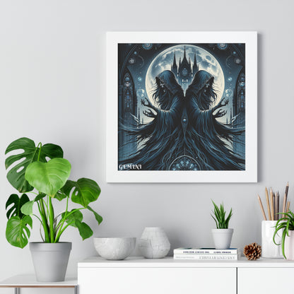 GEMINI Framed Vertical Poster