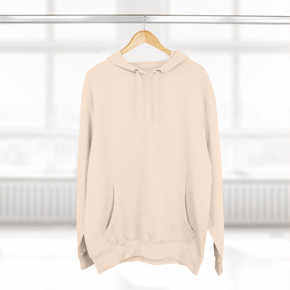 Three-Panel Fleece Hoodie Enjoy Your Life