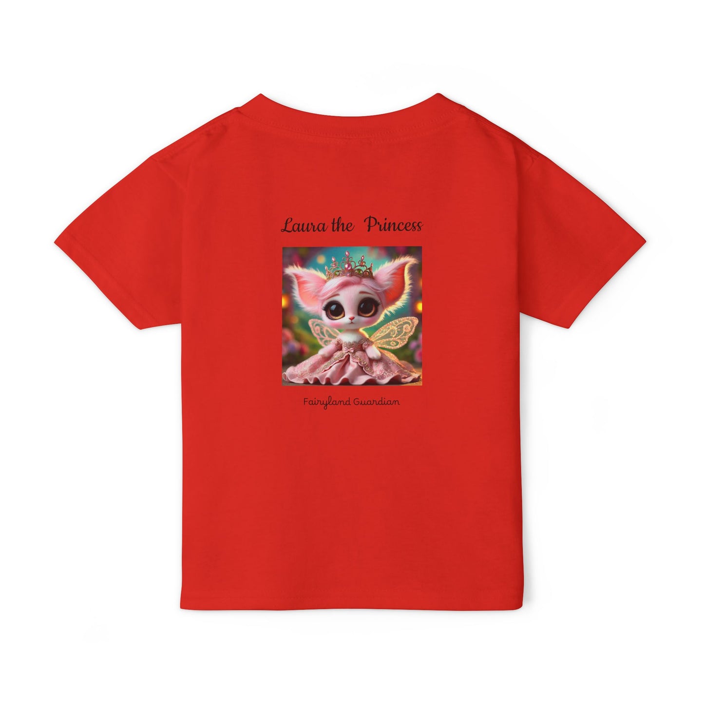 Heavy Cotton™ Toddler T-shirt Laura the Princess Fairyland Guardian