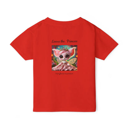 Heavy Cotton™ Toddler T-shirt Laura the Princess Fairyland Guardian