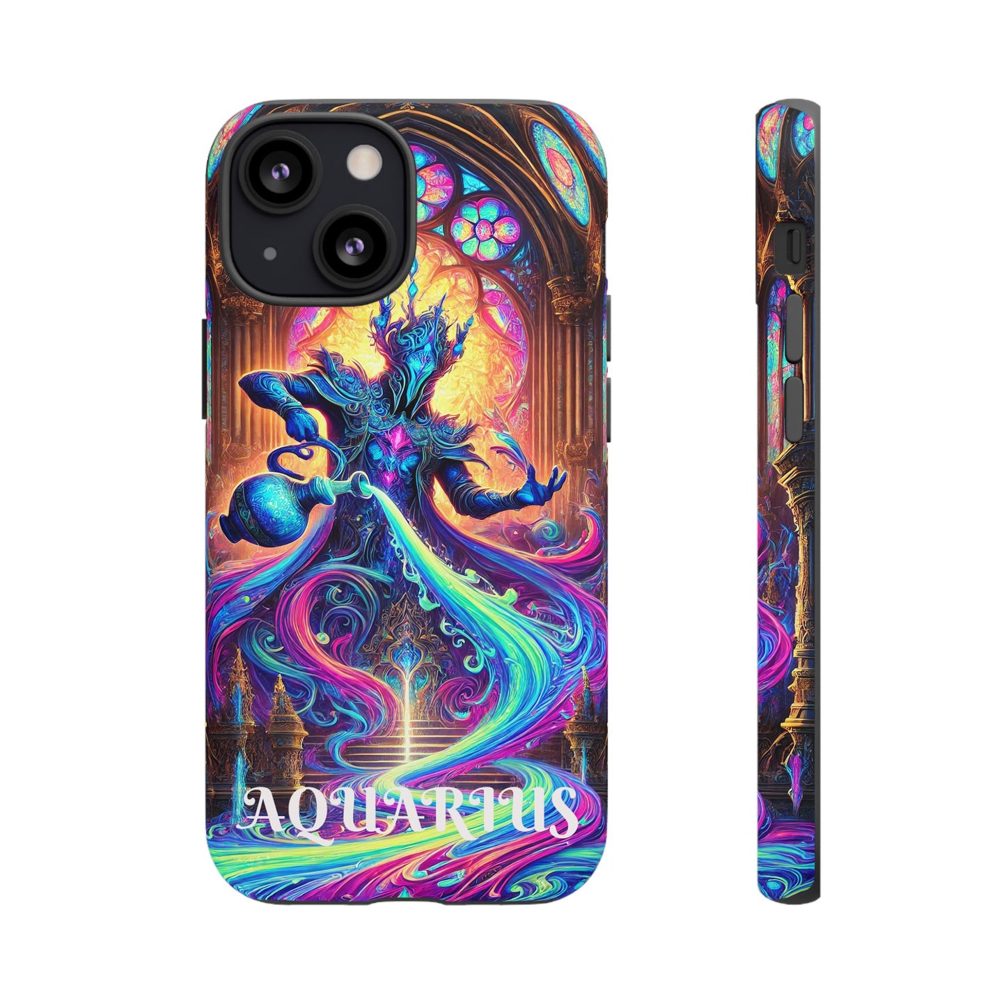 iPhone Tough Cases Fantasy Zodiac Sign Aquarius