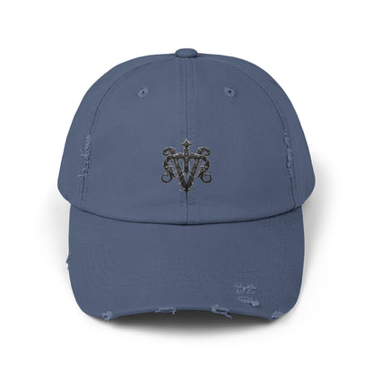 VIRGO Unisex Distressed Cap