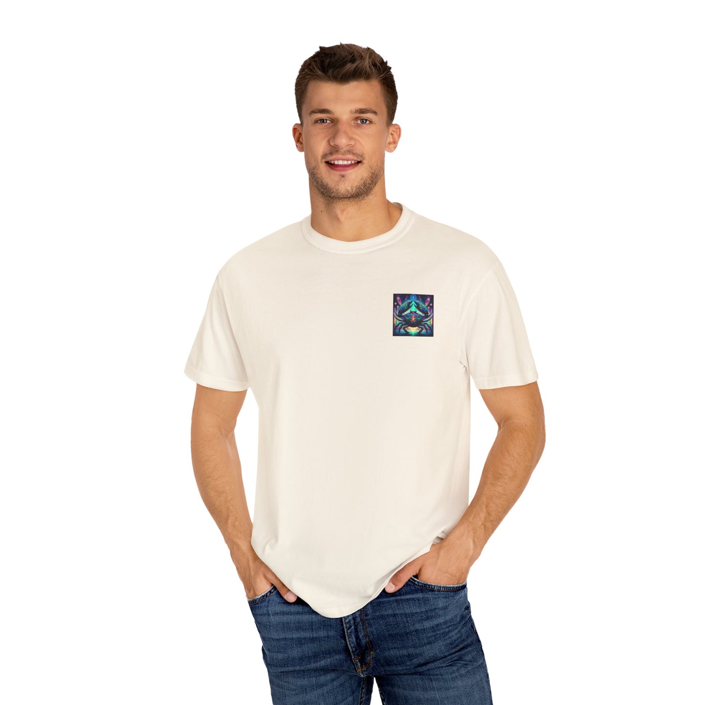 ZODIAC SIGN CANCER Unisex Garment-Dyed T-shirt