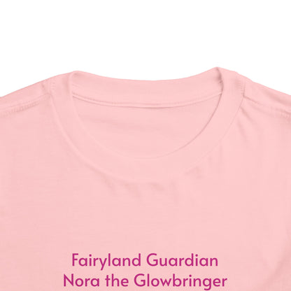 Toddler Short Sleeve Tee Nora the Glowbringer