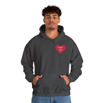 Unisex Heavy Blend™ Hooded Sweatshirt ENJOY YOUR LIVE