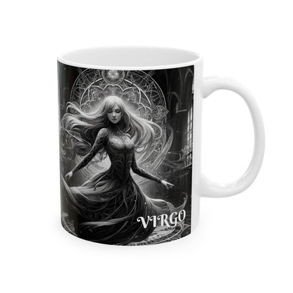 VIRGO GOTHIC Ceramic Mug, (11oz, 15oz)