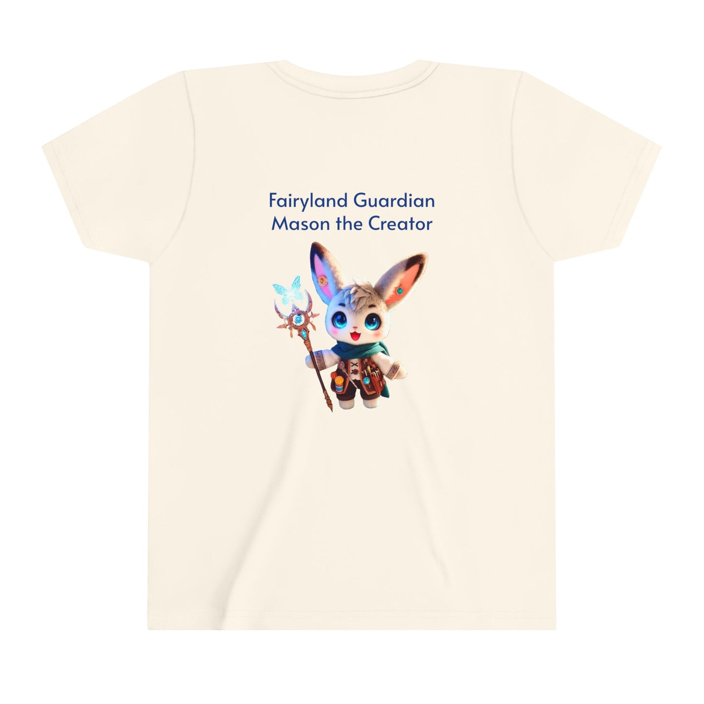 Short Sleeve Tee - Mason the Creator - Cute & Magical Design for Kids