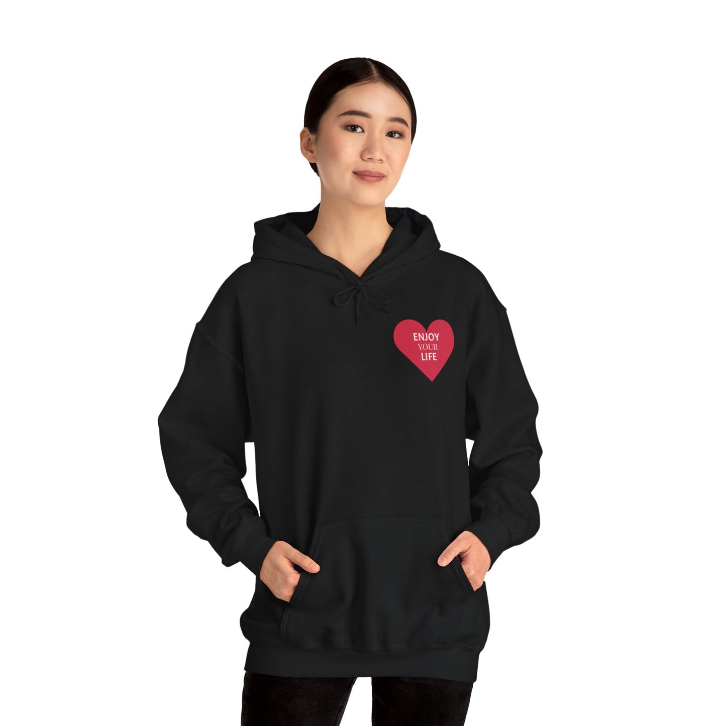 Unisex Heavy Blend™ Hooded Sweatshirt ENJOY YOUR LIVE