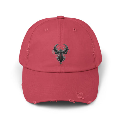 TAURUS Unisex Distressed Cap