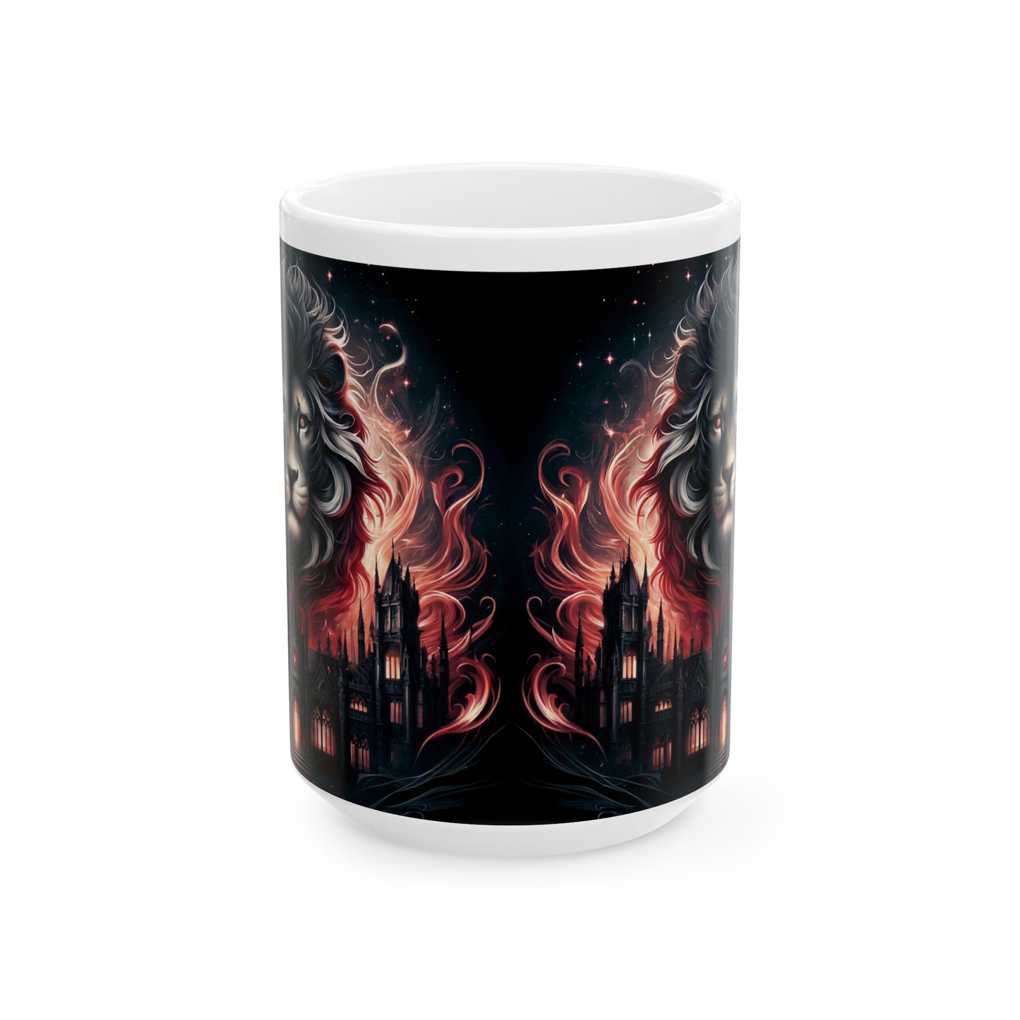 LEO GOTHIC Ceramic Mug, (11oz, 15oz)