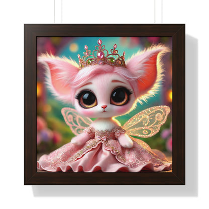 Framed Vertical Poster Laura the Princess Fairyland Guardian