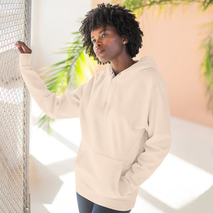 Three-Panel Fleece Hoodie Enjoy Your Life