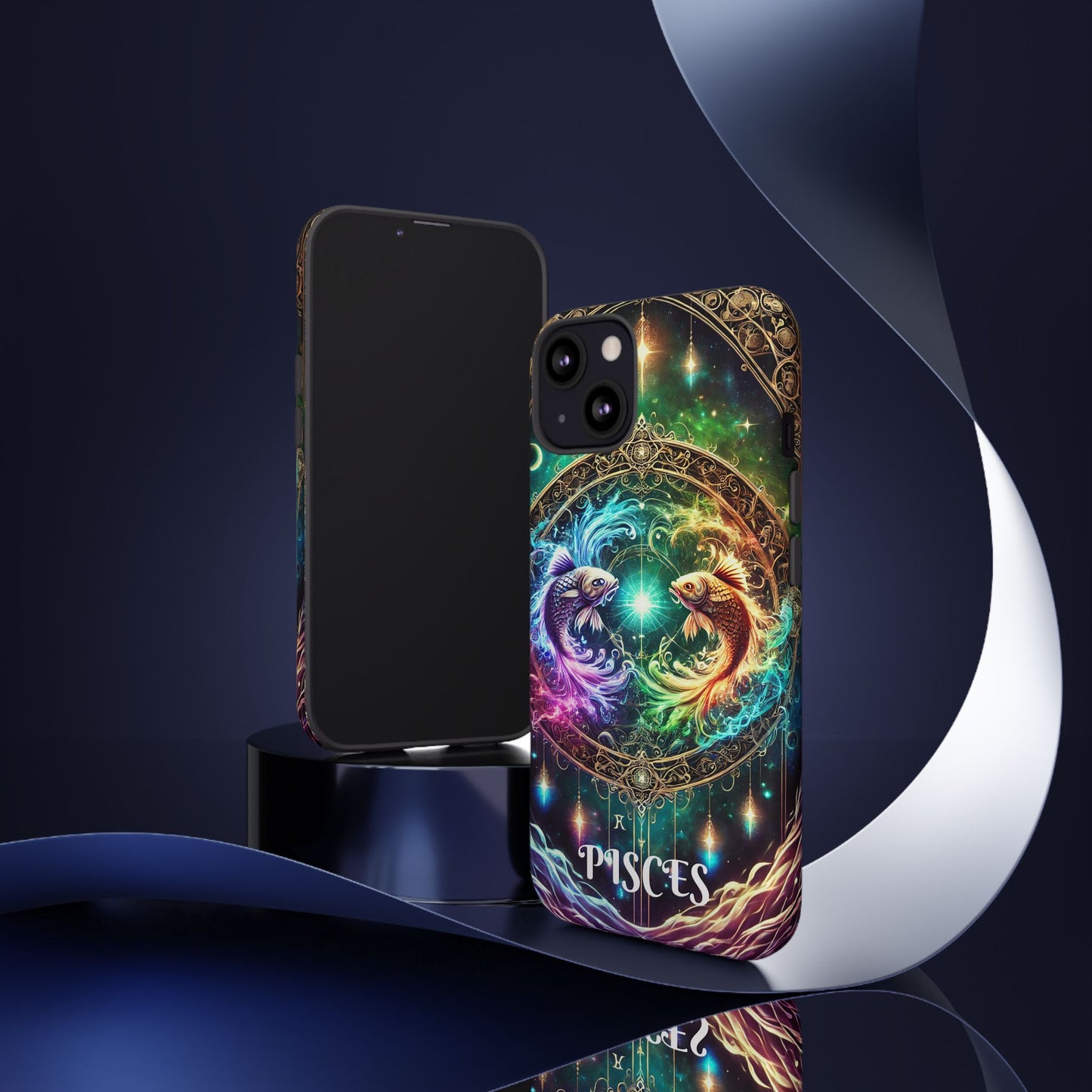 iPhone Tough Cases Fantasy Zodiac Sign Pisces