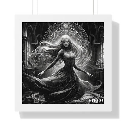 Virgo Framed Vertical Poster