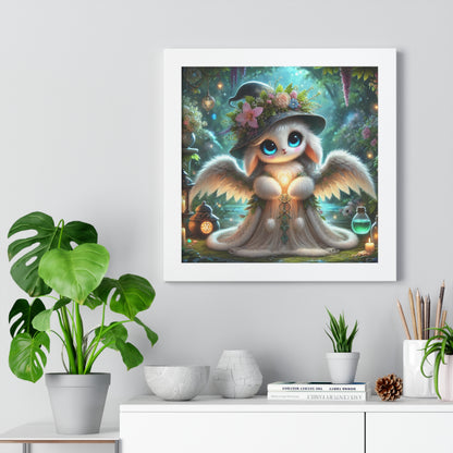 Framed Vertical Poster Anna the Mother Fairyland Guardian