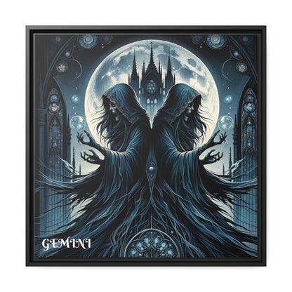 GEMINI Matte Canvas, Black Frame