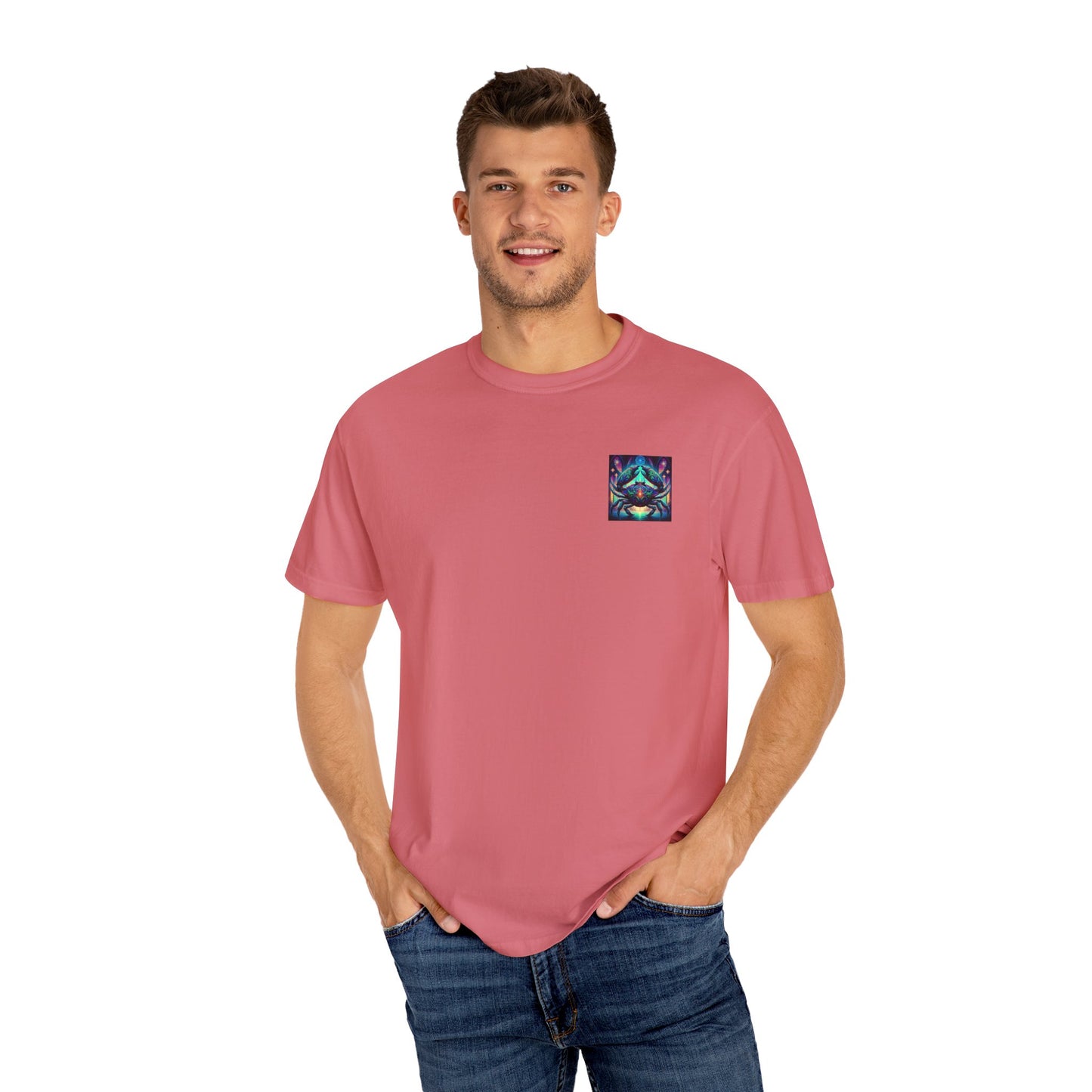 ZODIAC SIGN CANCER Unisex Garment-Dyed T-shirt