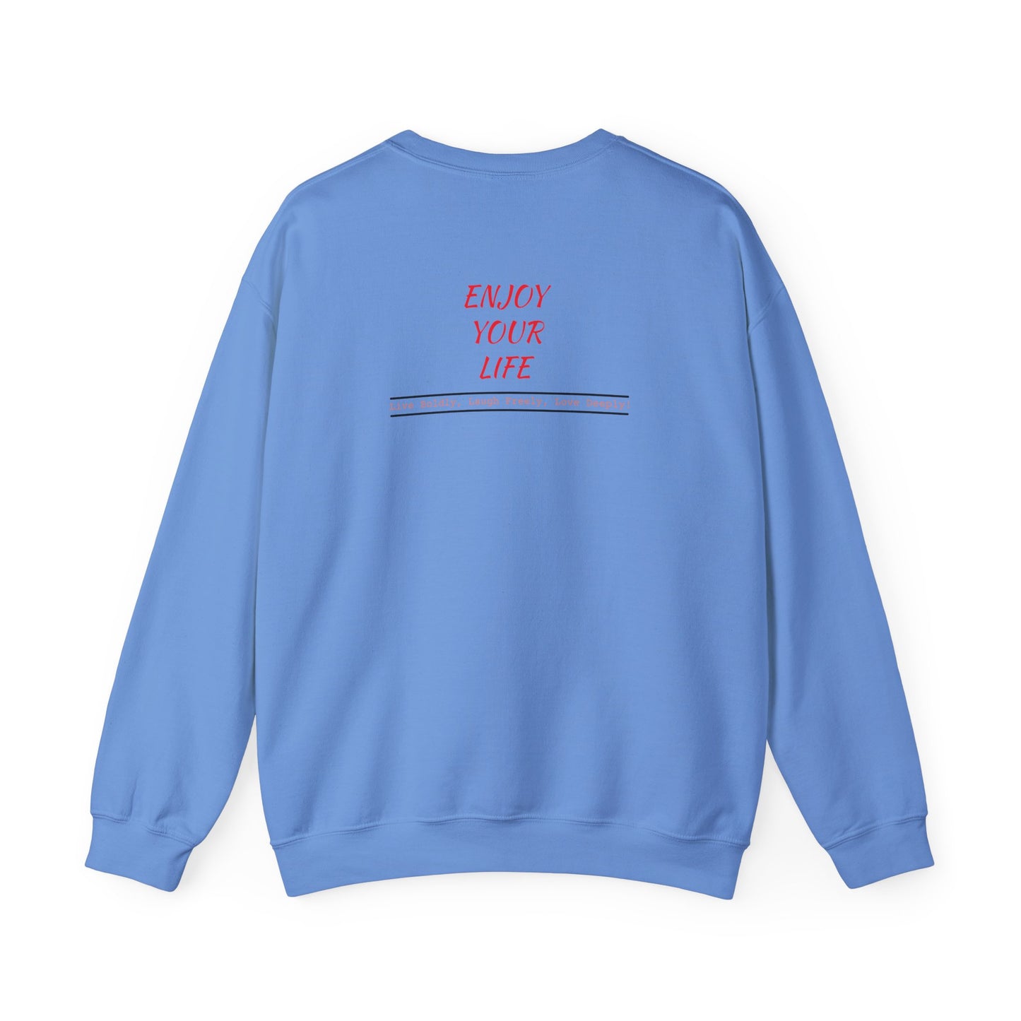 Unisex Heavy Blend™ Crewneck Sweatshirt ENJOY YOUR LIFE