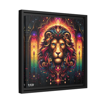 LEO Matte Canvas, Black Frame