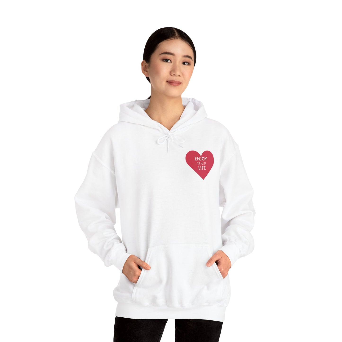 Unisex Heavy Blend™ Hooded Sweatshirt ENJOY YOUR LIVE