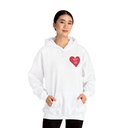 Unisex Heavy Blend™ Hooded Sweatshirt ENJOY YOUR LIVE