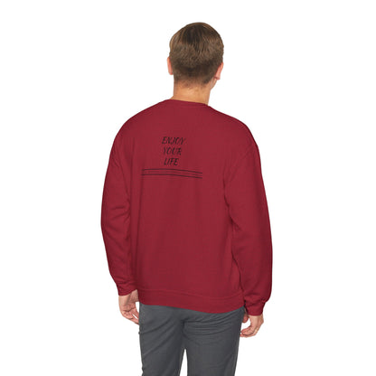 Unisex Heavy Blend™ Crewneck Sweatshirt ENJOY YOUR LIFE