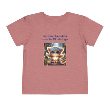 Toddler Short Sleeve Tee Nora the Glowbringer