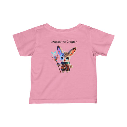 Infant Fine Jersey Tee Mason the Creator