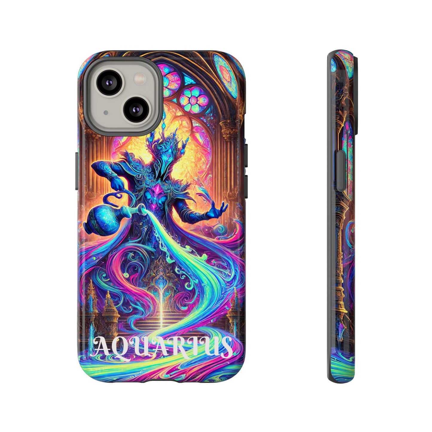 iPhone Tough Cases Fantasy Zodiac Sign Aquarius
