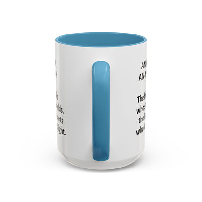 Mystical ANNA Name Mug – Witchy Quote Mugs – “She Walks Between Worlds” & “The Friend Who Stays”