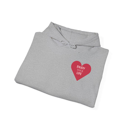 Unisex Heavy Blend™ Hooded Sweatshirt ENJOY YOUR LIVE