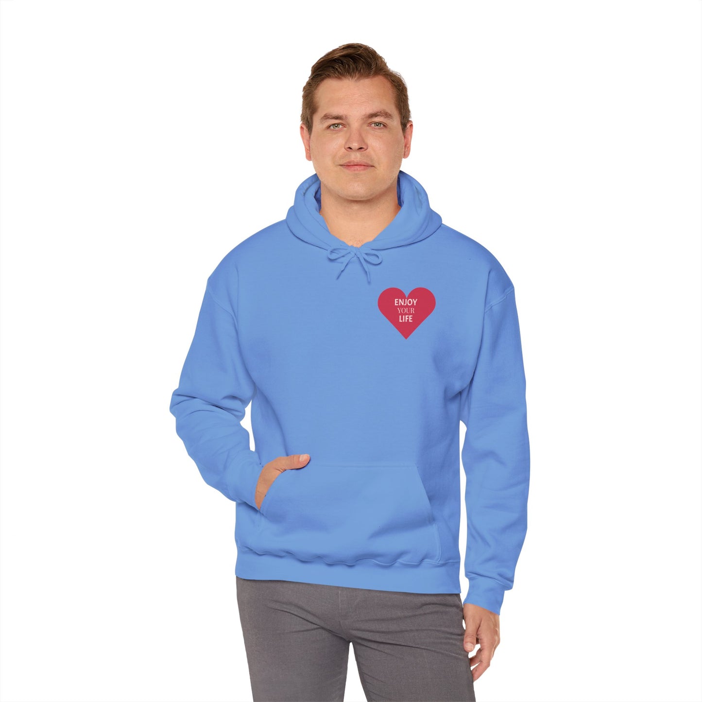 Unisex Heavy Blend™ Hooded Sweatshirt ENJOY YOUR LIVE