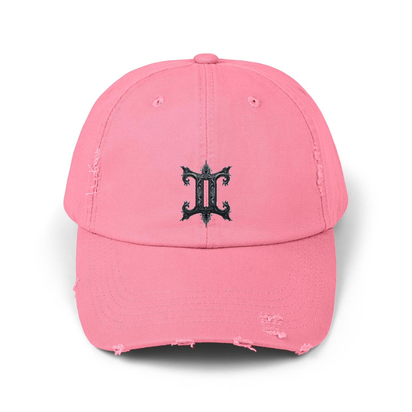 GEMINI Unisex Distressed Cap