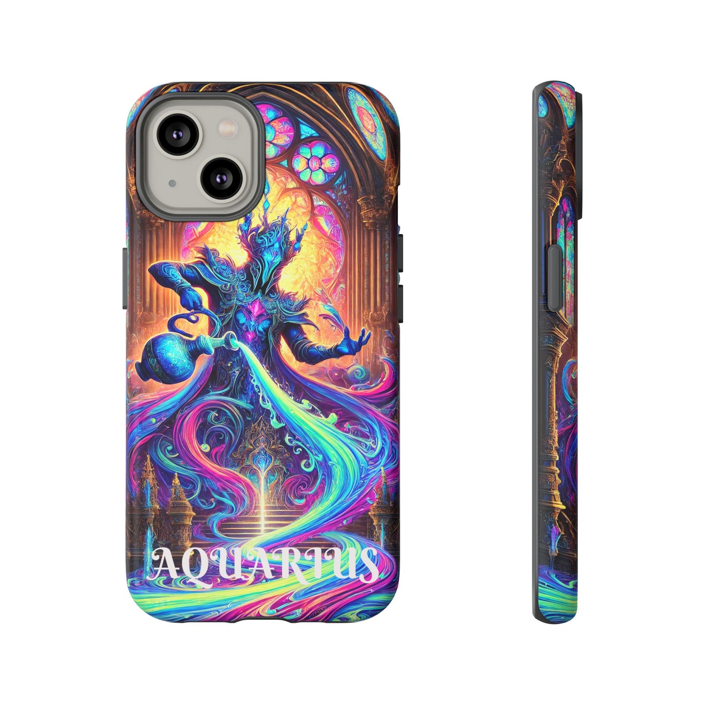 iPhone Tough Cases Fantasy Zodiac Sign Aquarius